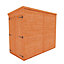 8 x 4 (2.38m x 1.15m) Windowless Wooden Tongue and Groove PENT Shed + Double Doors (12mm T&G Floor and Roof) (8ft x 4ft) (8x4)
