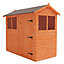 8 x 4 (2.38m x 1.15m) Wooden Tongue and Groove Garden APEX Shed - Single Door (12mm T&G Floor and Roof) (8ft x 4ft) (8x4)