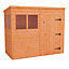 8 x 4 (2.38m x 1.15m) Wooden Tongue and Groove PENT Shed - Single Door (12mm T&G Floor and Roof) (8ft x 4ft) (8x4)