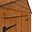 8 x 4 (2.4m x 1.21m) Wooden Tongue & Groove PENT Bike Store With Double Doors (12mm T&G Floor & Roof) (8ft x 4ft) (8x4)