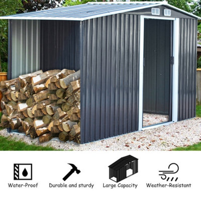 8-x-4-ft-metal-shed-garden-storage-shed-apex-roof-double-door-with-4-3