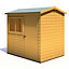 8 x 6 (2.43m x 1.82m) - Reverse Apex Wooden Garden Shed - Door On Right Hand Side