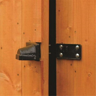8 x 6 Deluxe Security Tongue And Groove Shed (12mm Tongue And Groove Floor)