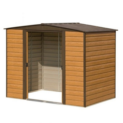 8 x 6 Deluxe Woodvale Metal Shed