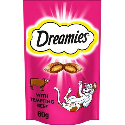8 x 60g Dreamies Cat Treats Beef Price Comparisons | Compare The Build