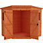 8 x 8 (2.43m x 2.43m) Wooden Tongue & Groove CORNER - PENT Garden Shed - Double Doors (12mm T&G Floor & Roof) (8ft x 8ft) (8x8)