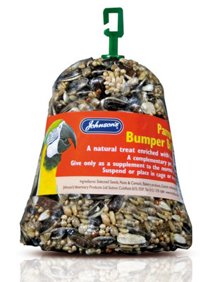 8 x Johnsons's Parrot Bumper Bell 150g Price Comparisons | Compare The Build