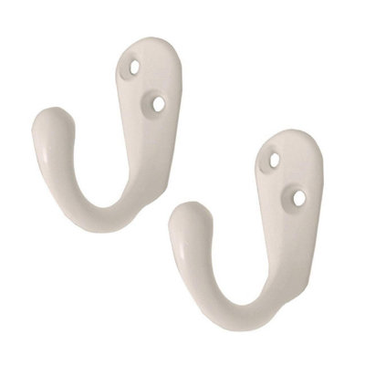 Single coat hooks b&q hotsell