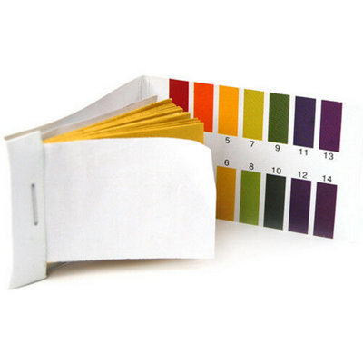 80 pH Litmus Paper Strips Pack 1 to 14 Universal Indicator Test Kit ...