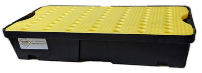 80 x 40cm 30 Litre Spill/Drip Tray with Removable Grid - 4