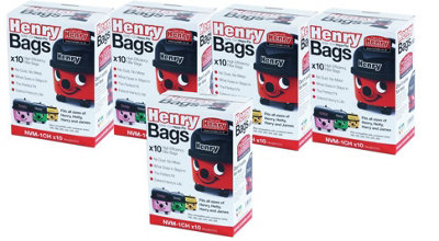 80 x Genuine Numatic HENRY XTRA HVX200 NQS250 HENRY MICRO HVR200M Cleaner Bags