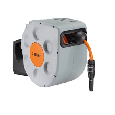 Claber 8696 Rotoroll Evolution Automatic Hose Pipe 20 Metres from B&Q