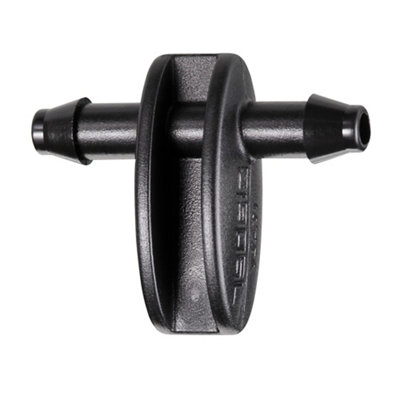 Claber Black 91155 2-Way Coupling For 1/4-Inch Feeding Tubes. Pack Of 10 Pieces. - Image 5
