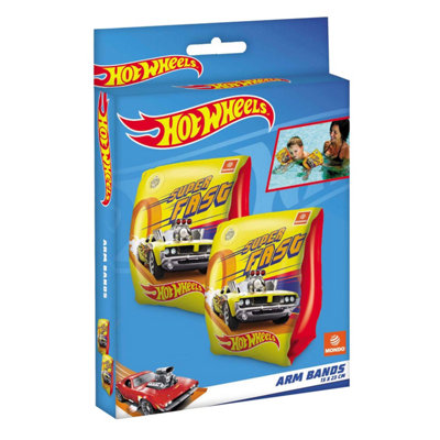 B&Q -  Hot Wheels Inflatable Arm Bands For Kids 15X23Cm