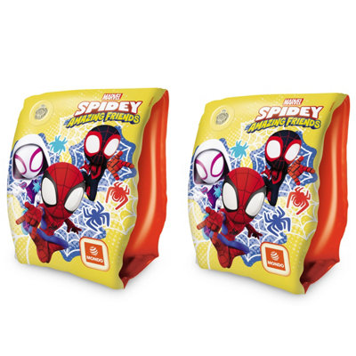 B&Q -  Marvel Spidey Inflatable Arm Bands For Kids 15X23Cm