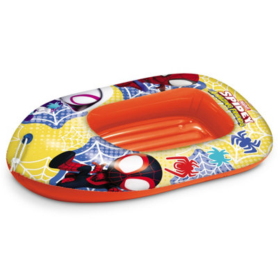 B&Q -  Marvel Spidey Inflatable Boat 112Cm