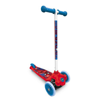 Spider-Man Red/Blue Twist And Roll Scooter - Image 6