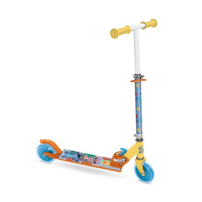 B&Q -  Disney Stitch Foldable 2-Wheel Kids Scooter