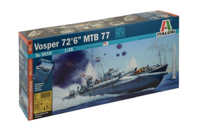 Italeri 1:35 VOSPER 72''6' MTB 77 PRM EDITION Plastic Model Kit - Image 8