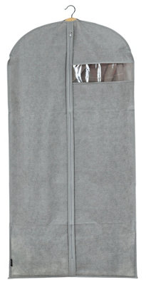 B&Q -  Domopak 2Pc Pp Stonegrey Dress Cover Set Size 60 X 135Cm