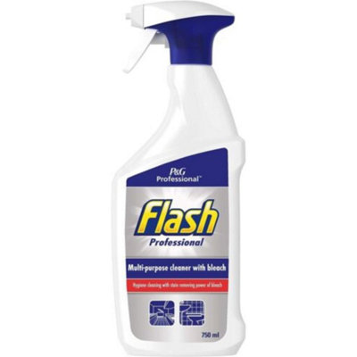 Flash Professional Multi-Purpose Cleaner With Bleach Spray 750Ml from B&Q