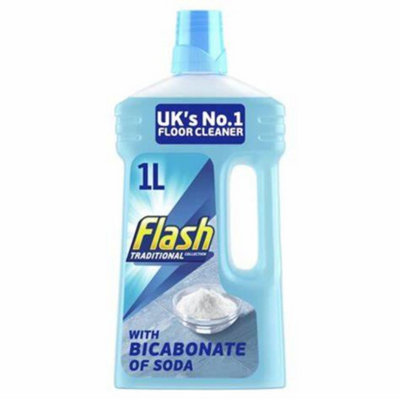 Flash All Purpose & Floor CleanerTraditional With Bicarbonate Of Soda1L from B&Q
