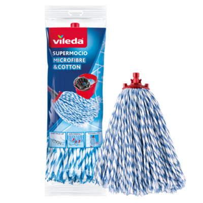 Vileda White Supermocio Mop Head