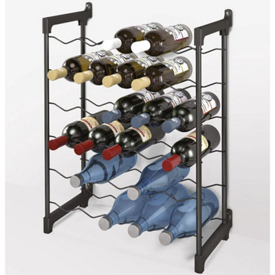 Metaltex Bottle Rack Chianti For 30 Bottles from B&Q