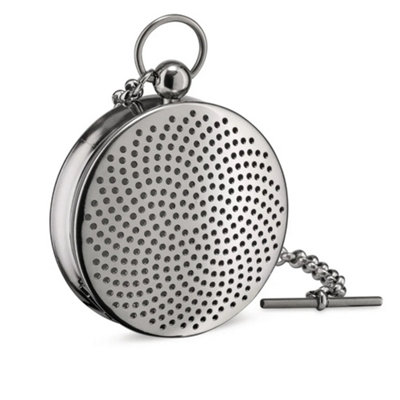 Tea Infuser: Alessi Time Piece Tea InfuserStainless Steel from B&Q