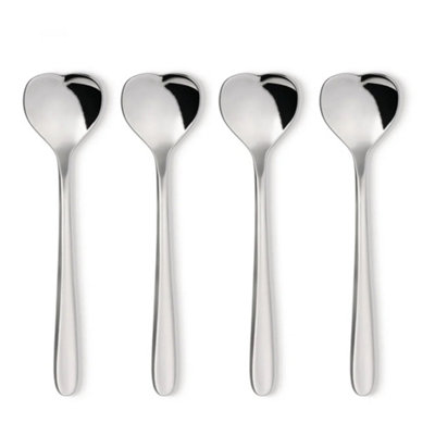 Alessi Big Love Tea Spoons Set of 4, Stainless Steel, New in Box - Image 2