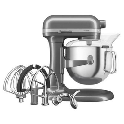 B&Q -  Artisan Medallion Silver 6.6L Bowl Lift Food Mixer