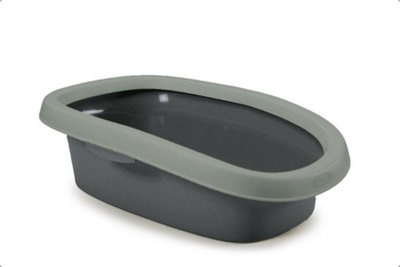 Stefanplast Sprint 20 Open Litter TrayGrey from B&Q