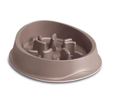 Stefanplast Slow Food Chic Bowl 0.5LtrGrey from B&Q