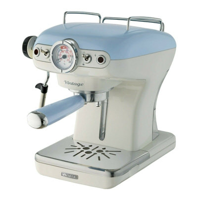 George Blue Ariete Vintage Espresso Coffee Maker - Image 11
