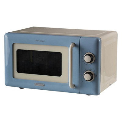 Ariete Vintage 3960 Solo Microwave - Blue, Blue - Image 9