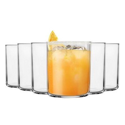 B&Q -  Aere Water Glasses280MlPack Of 6