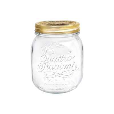Bormioli Rocco Quattro Stagioni Glass Storage Jar - 700Ml