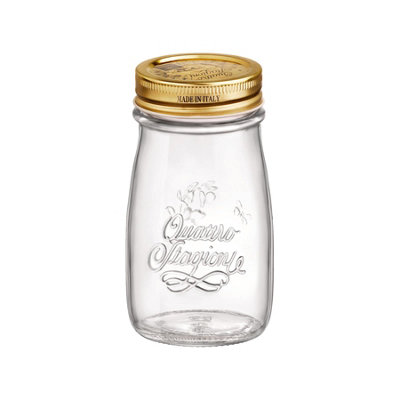 B&Q -  Quattro Stagioni Glass Bottle With Screw Top Lid200Ml