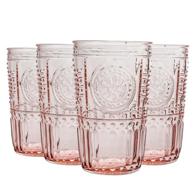 Bormioli Rocco Romantic Highball Glasses - Pack Of 4 475Ml
