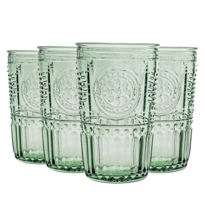 Bormioli Rocco Romantic Highball Glasses - Pack Of 4 475Ml