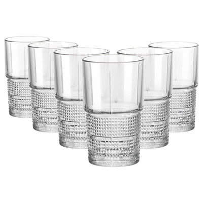 B&Q -  Bartender Novecento Highball Glasses405MlPack Of 6