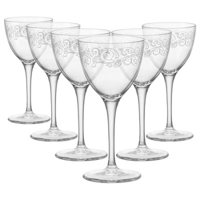 Bormioli Rocco Bartender Novecento Nick & Nora Glasses - 155Ml - Liberty - Pack Of 6
