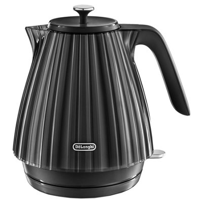 Delonghi  Cordless Jug Kettle Black1.7L Ballerina from B&Q