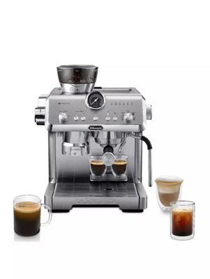 B&Q -  La Specialista Opera Bean To Cup Manual Coffee MachineSilver