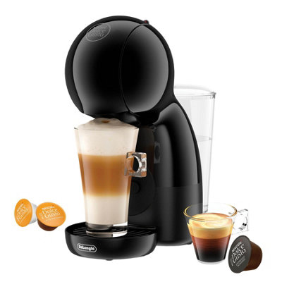 Delonghi Nescafe Dolce Gusto Piccolo All Black Pod Coffee Machine from B&Q