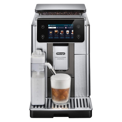 De'Longhi PrimaDonna Aromatic ECAM630.75.TSM Bean to Cup Coffee Machine Titanium - Image 2