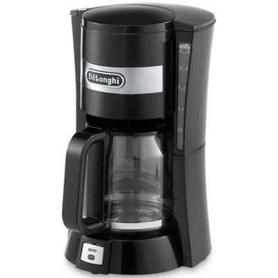 Delonghi De'longhi Filter Drip Coffee Machine 900W 1.25 Litres Icm15210 Black from B&Q