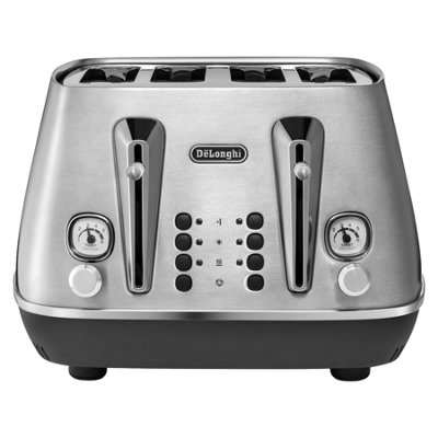 Delonghi De'longhi 4 Slice Distinta X Toaster - Stainless Steel - Image 11