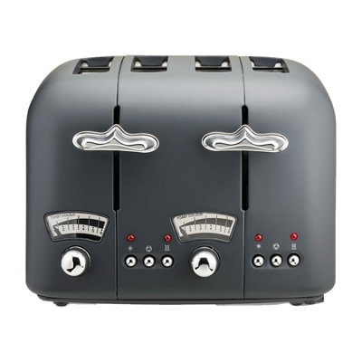 Delonghi 4 Slice Argento ToasterSilver from B&Q
