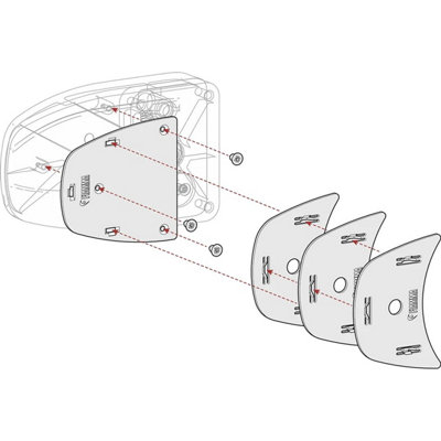 Fiamma Motorhome Kit Spacer Safe Door White 2017 Onwards Campervan - 08230-01- - Image 4